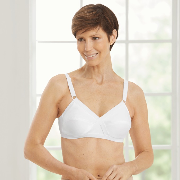 2-Pack Crisscross Wireless Bra, , large