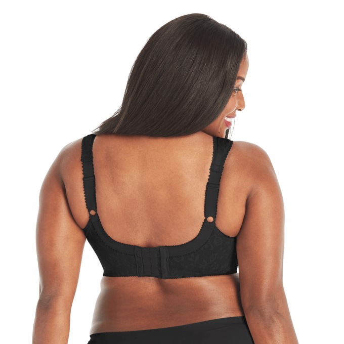 Playtex&reg; 18 Hour&reg; Comfort-Strap Bra, Black, large
