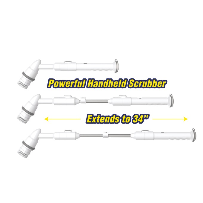 Rechargeable Voom Spin Scrubber, , large