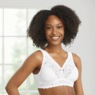 Instant Shaping® by Plusform® Soft Support Lace Bra, , large
