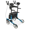 Upright Rollator, Blue, large