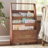 Space Saving 3-Tier Magazine Rack, , large