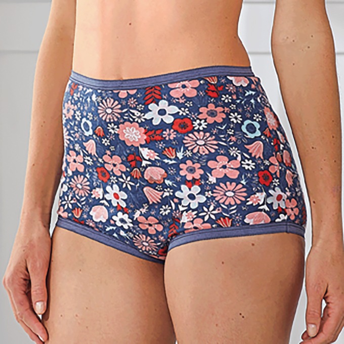 Cozee Corner&reg; 5-Pack Cotton Panties, Multi, large