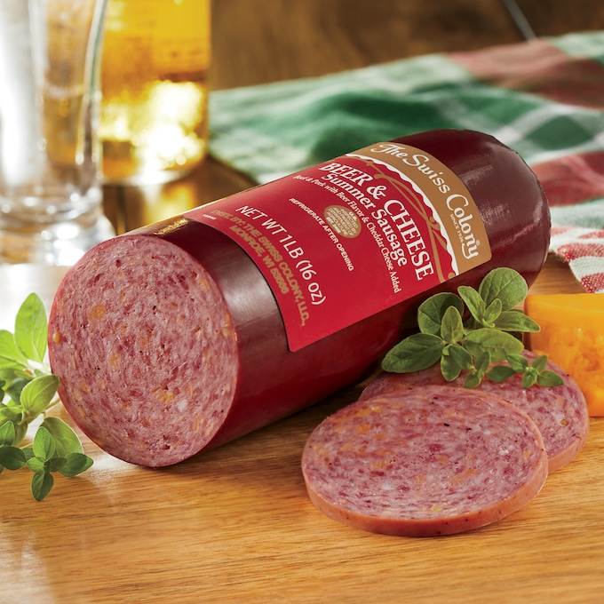 Beer & Cheese Summer Sausage, , large