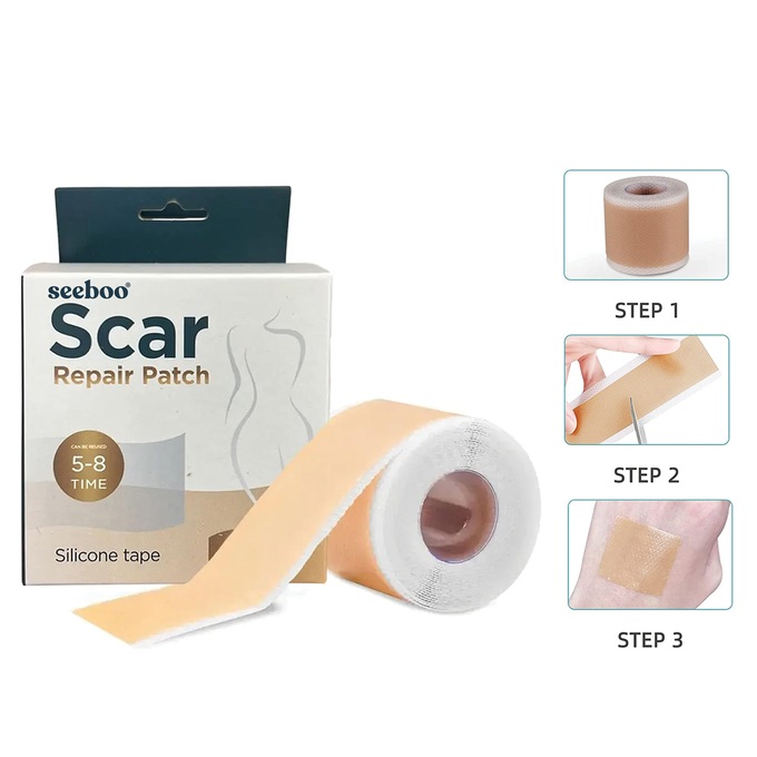 Scar Repair Silicone Tape, , large