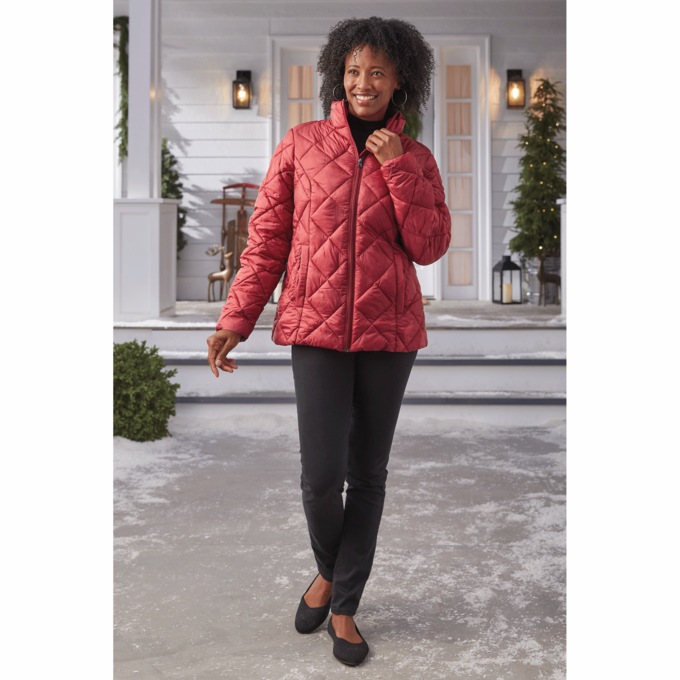 Women's Light Puffer Jacket, , large