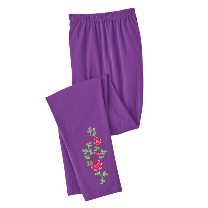 Embroidered Pant | Dr. Leonard's