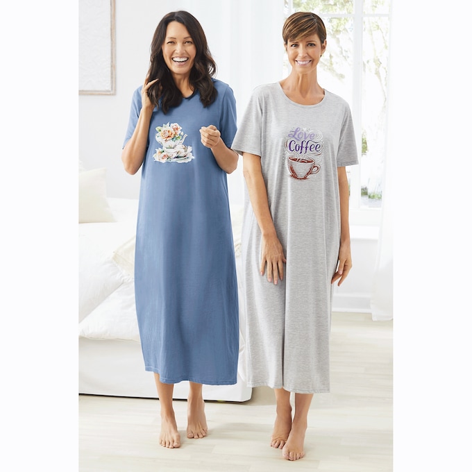 2-Pack Nightshirts, , large
