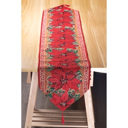 Poinsettia Table Runner, , large