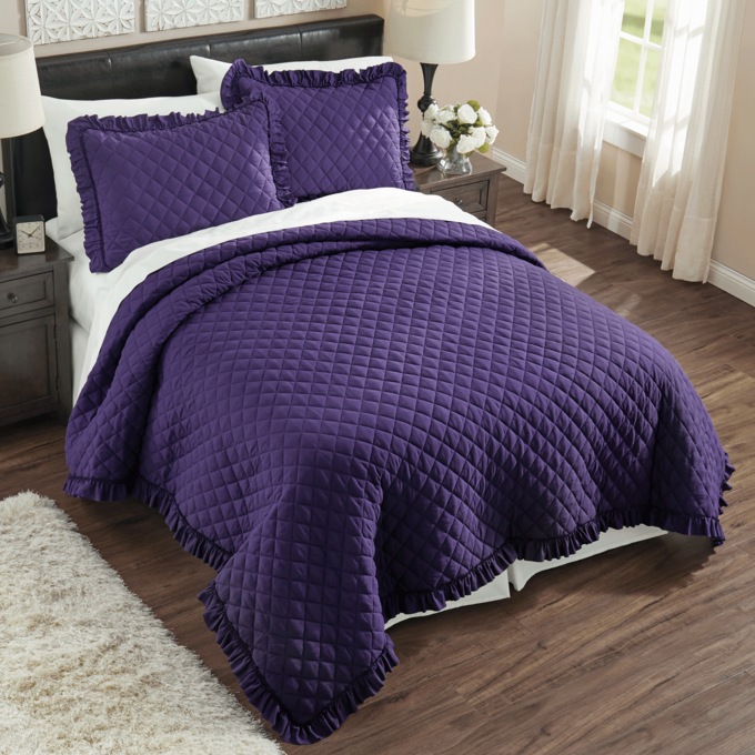 Ruffle Quilt Set, , large