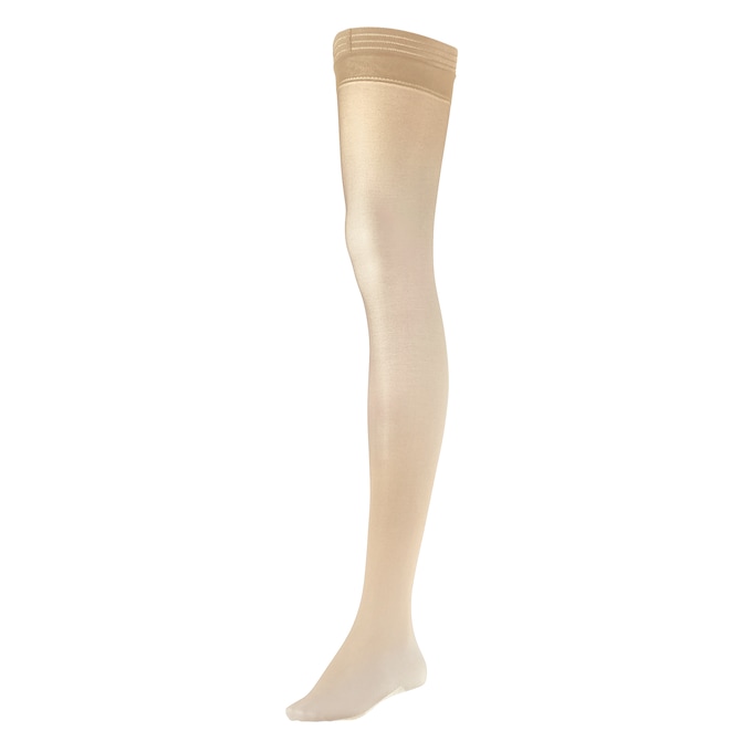 Aerated Cotton-Sole Compression Thigh High 3-Pack, , large