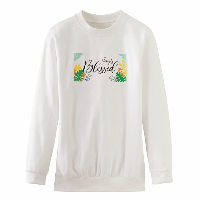 Cozy Inspirational Sweatshirt, , large