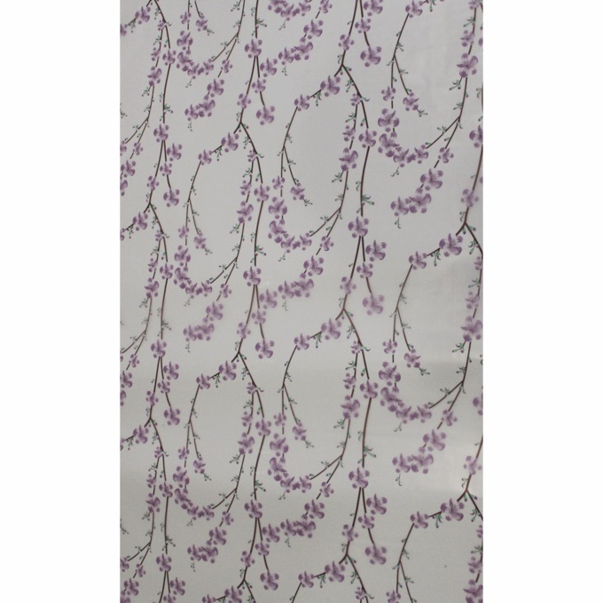 Window Film, Purple Flower, large