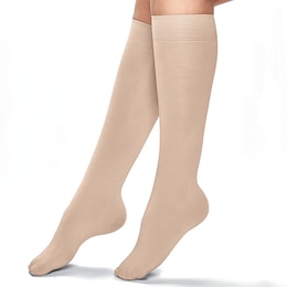 3-Pack Non-Run Compression Knee-Highs - Moderate, , large