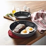Gotham Steel Hard Anodized 2-Piece Fry Pan Set, , large
