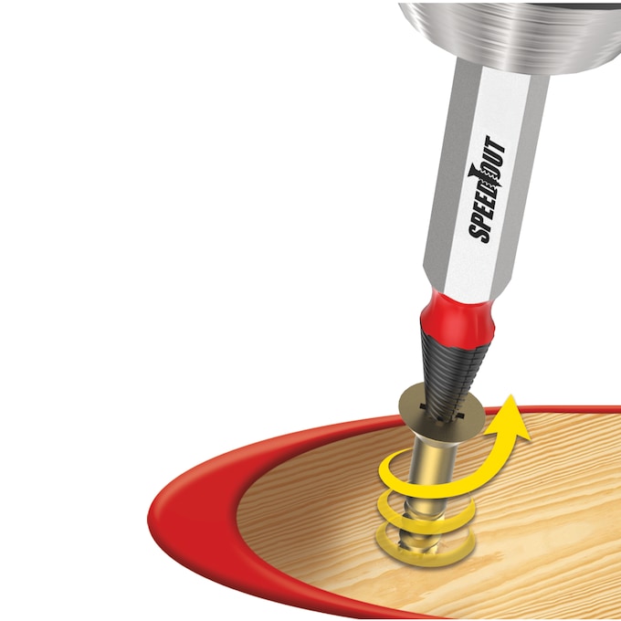SpeedOut Impact Screw Extractor Set, Multi, large