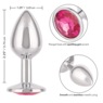 Jewel Small Rose Plug by Calexotics, , large