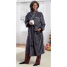 Unisex Plush Fleece Robe with Monogram Personalization Option, , large