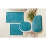 Color Connection 5-Piece Cotton Bath Rug & Toilet Cover Set, , large