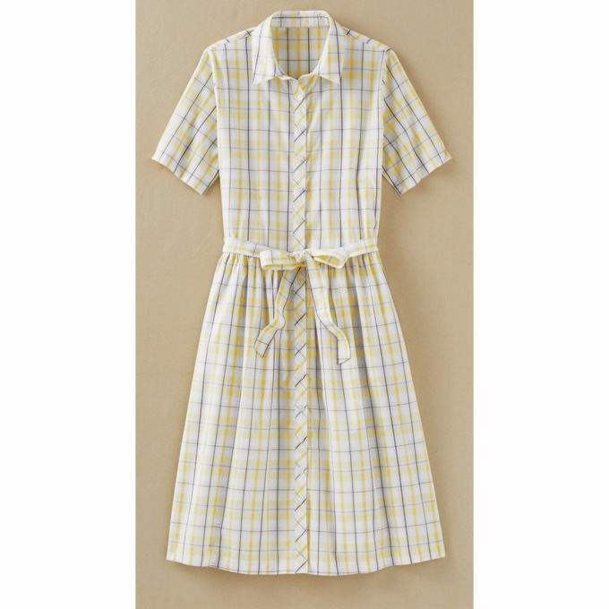 Plaid Dress, Sun Pear Plaid, large