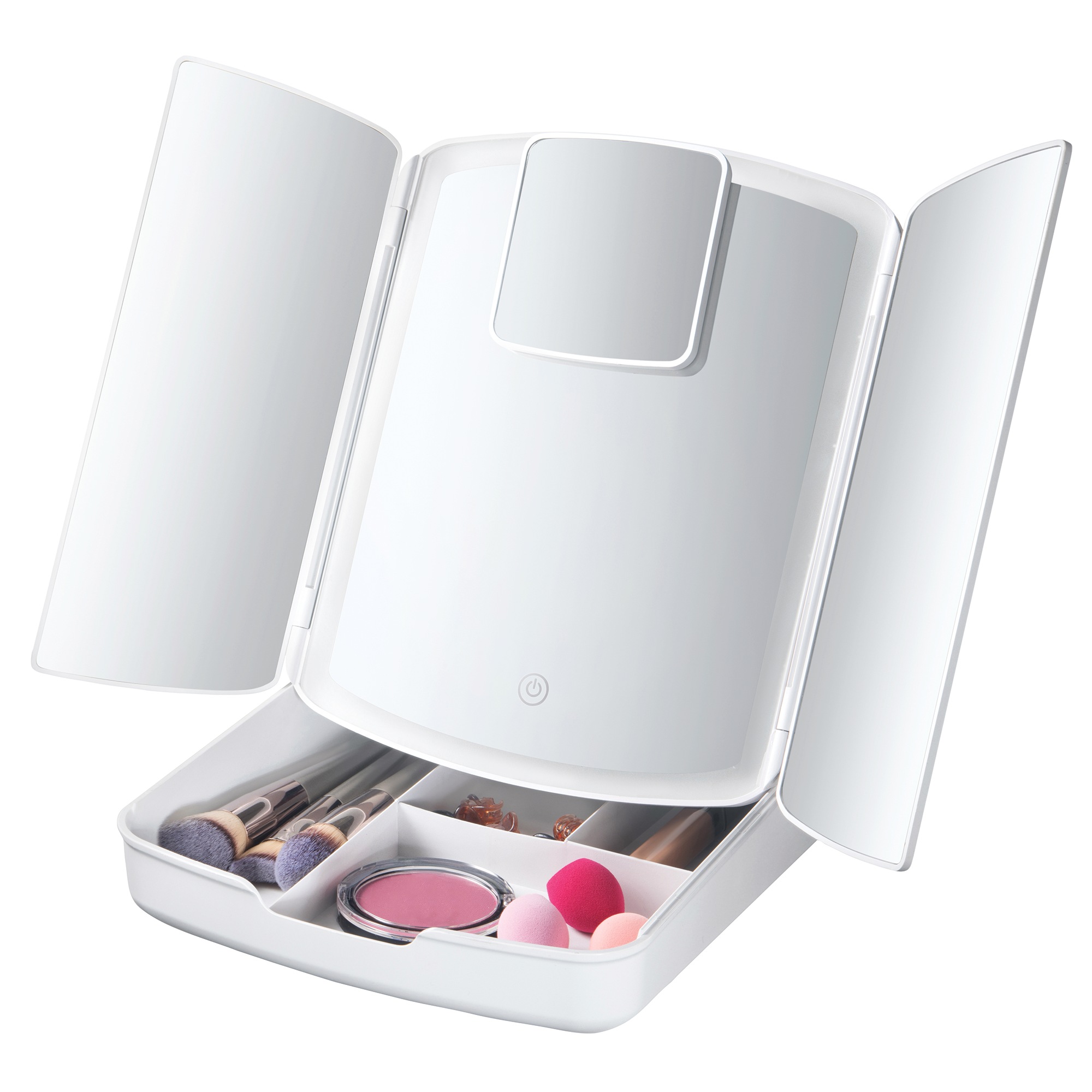 My Foldaway Lighted Makeup Mirror, , large