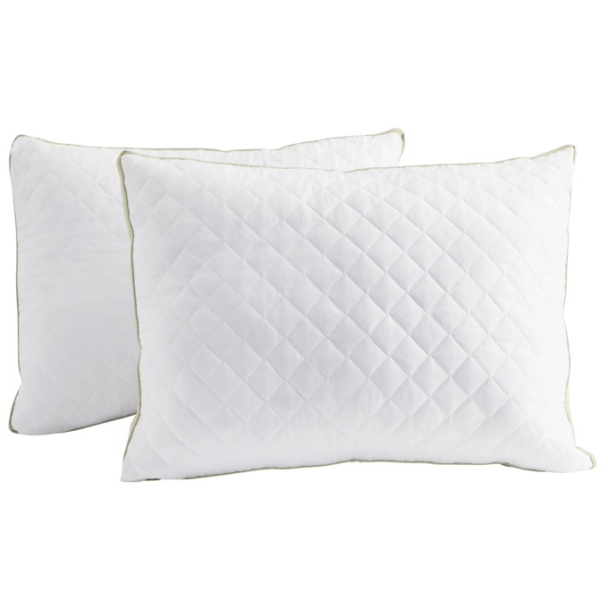 Set of 2 Density Pillows - Tailored Support for All Sleep Positions, , large