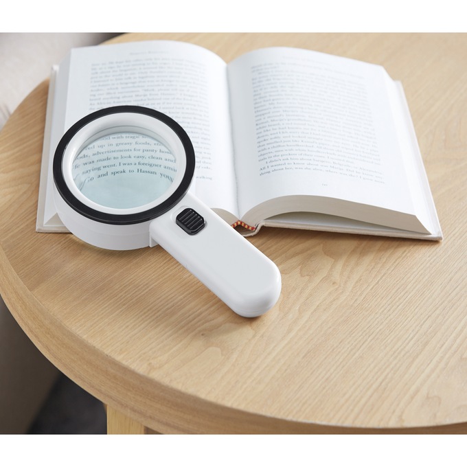 30x Magnifying Glass with 12 LEDs, , large