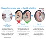 Bilateral Hearing Aids with Charging Case, White, large