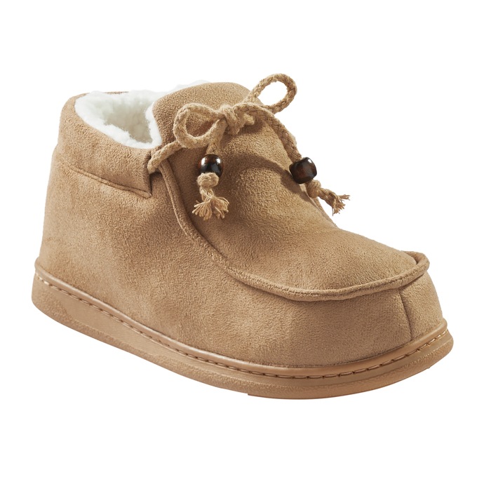 Women's Indoor/Outdoor Moccasin, Tan, large