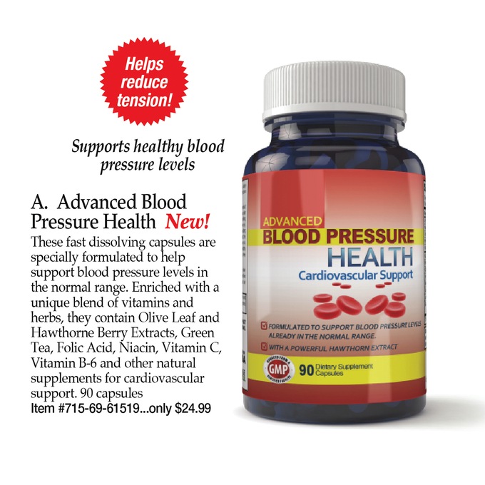 Advanced Blood Pressure Health Supplement , , large
