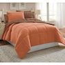 Color Connection Reversible Solid Down-Alternative Comforter Set, , large