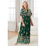 Trapunto Trim Caftan, , large