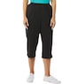 Knit Capri, Black, large