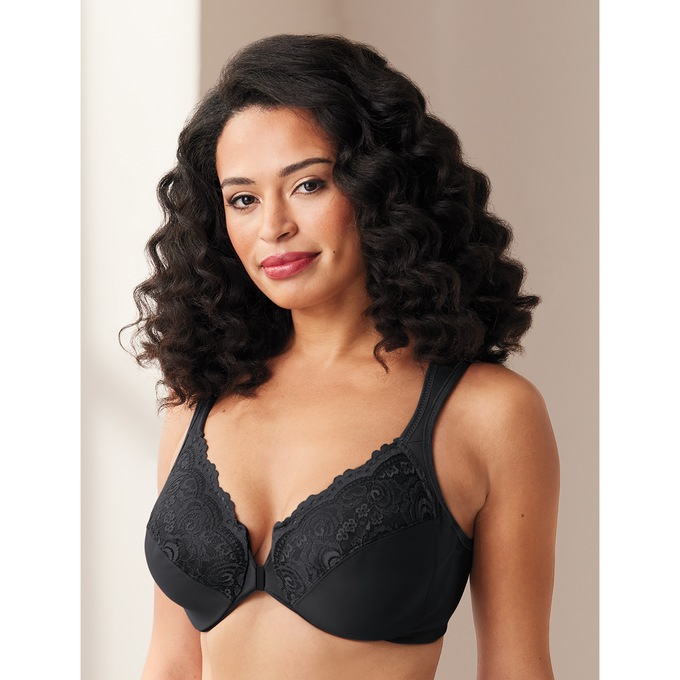 Glamorise&reg; Easy On/Off Front-Close Underwire Bra, , large