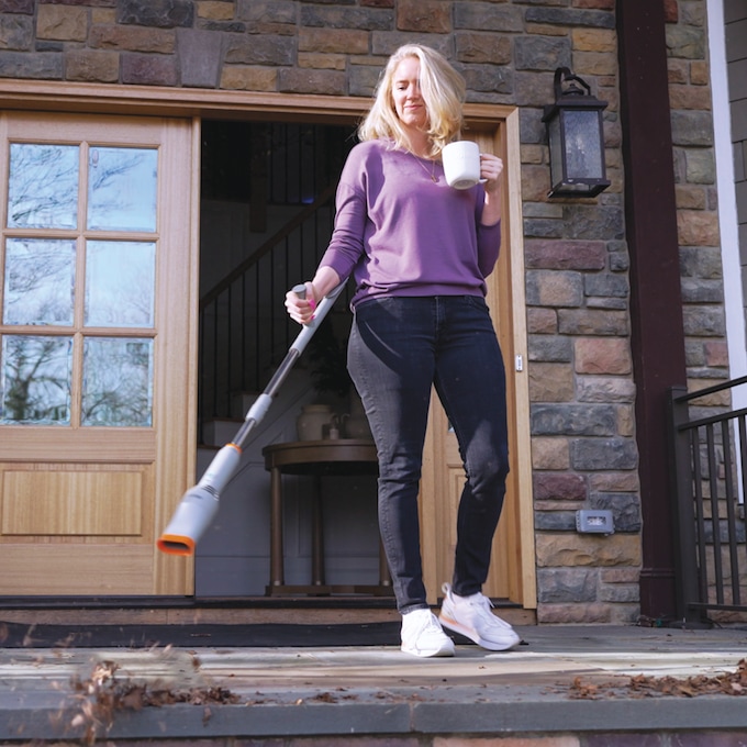 AeroJet Cordless Air Broom, Gray, large