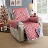 Reversible Holiday Recliner Cover, , large