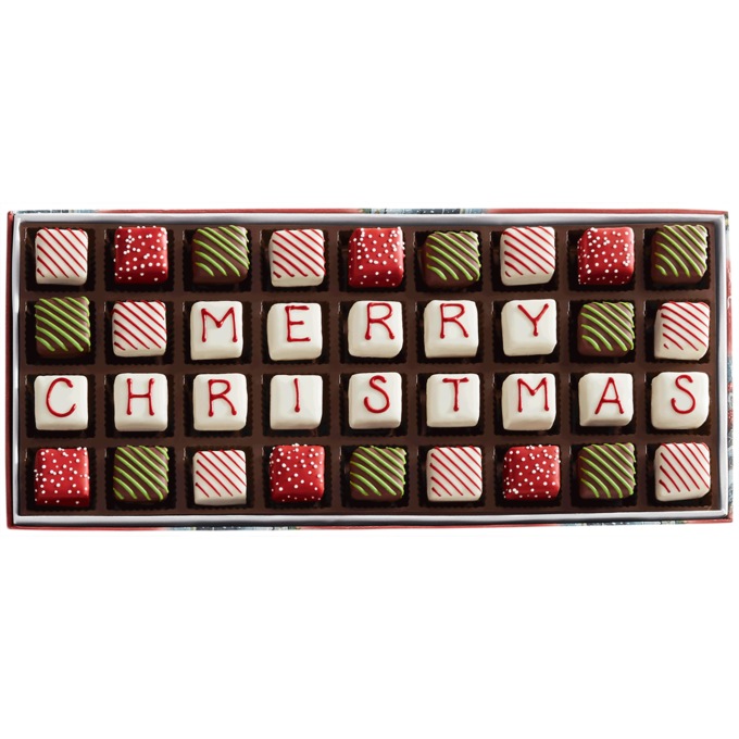 Merry Christmas Petits Fours, , large