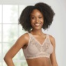Instant Shaping® by Plusform® Soft Support Lace Bra, , large