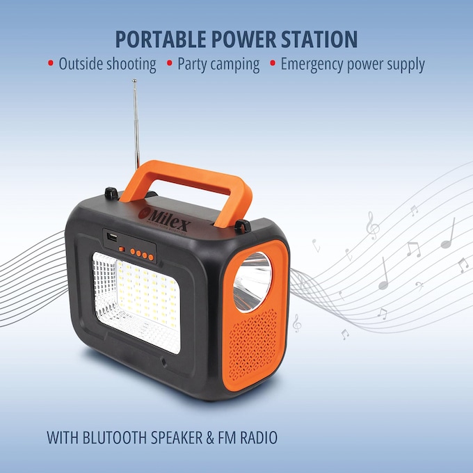 Milex Insta Solar Power Station with Solar Panel, , large