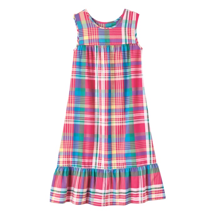 Breezy Sundress, Madras Plaid, large