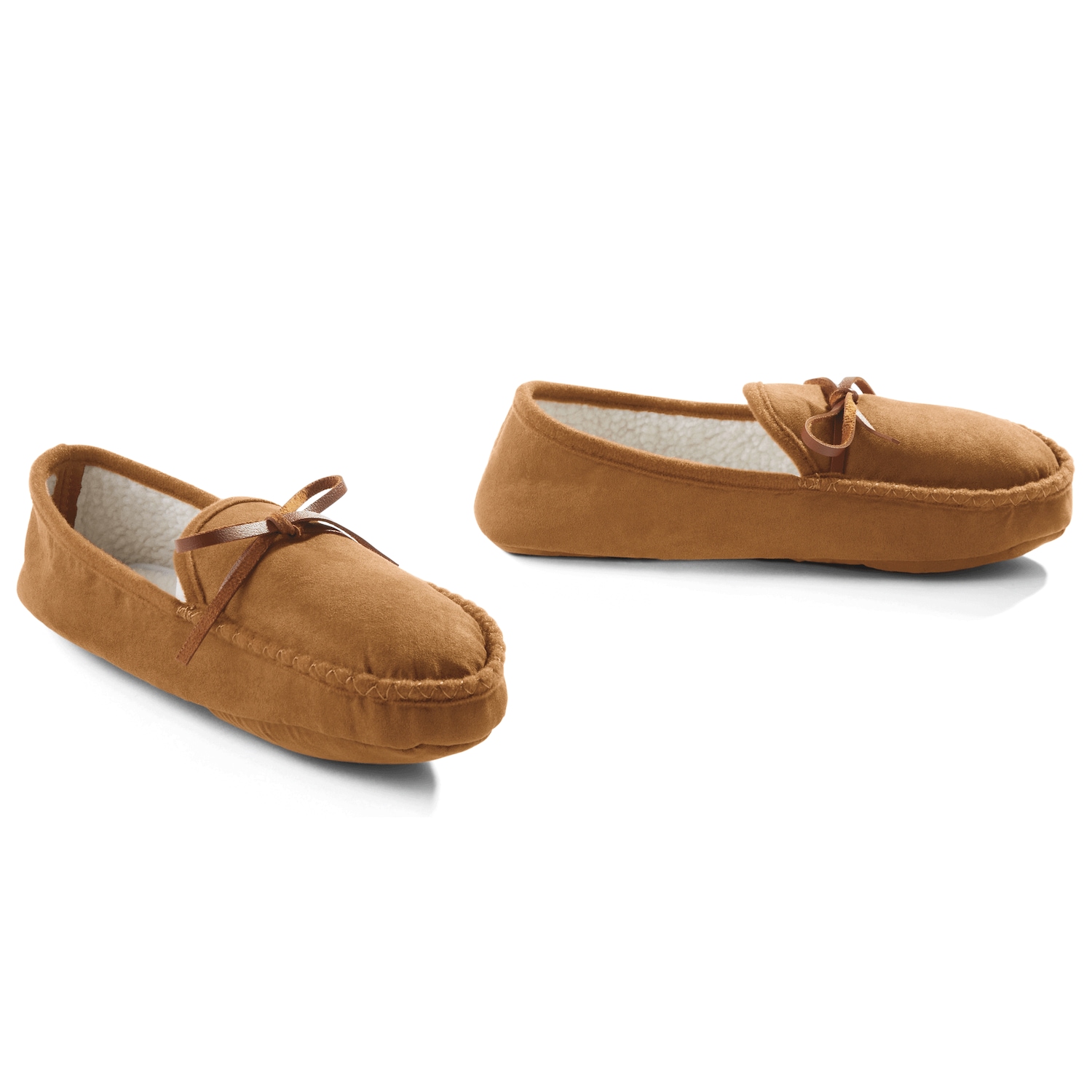 Women's Faux-Leather Moccasin Slipper | Dr. Leonard's