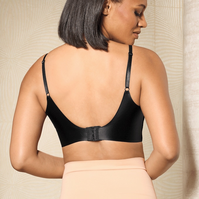 3-Pack Shine & Concealed Women's Lightly-Padded Glossy Wire-free Bras, , large