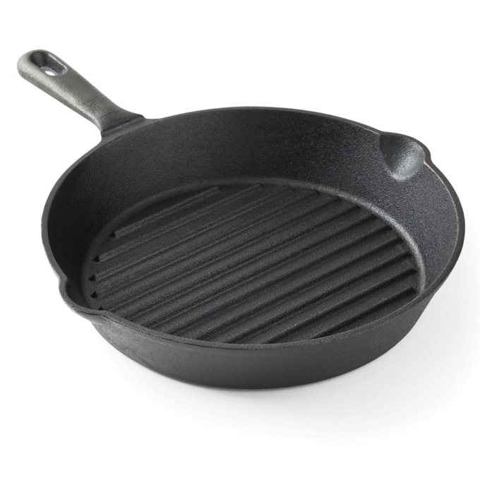 7-Piece Pre-Seasoned Cast Iron Cookware Set, , large