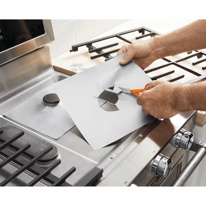 Set of 8 Gas Range Protectors, , large