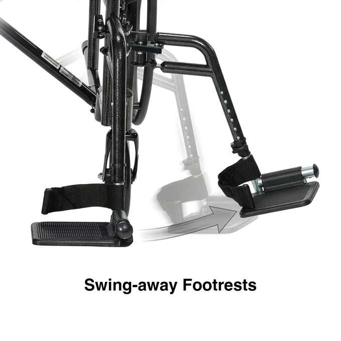 Drive Sport Foldable Wheelchair, , large