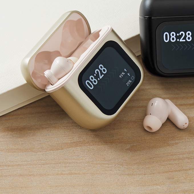 IG Noise-Canceling Smart Earbuds with Touchscreen, , large