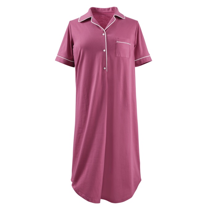 Pipe-Trim Nightshirt, , large