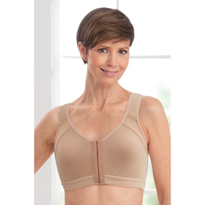 Cozee Corner&reg; Front-Close Posture Bra, , large
