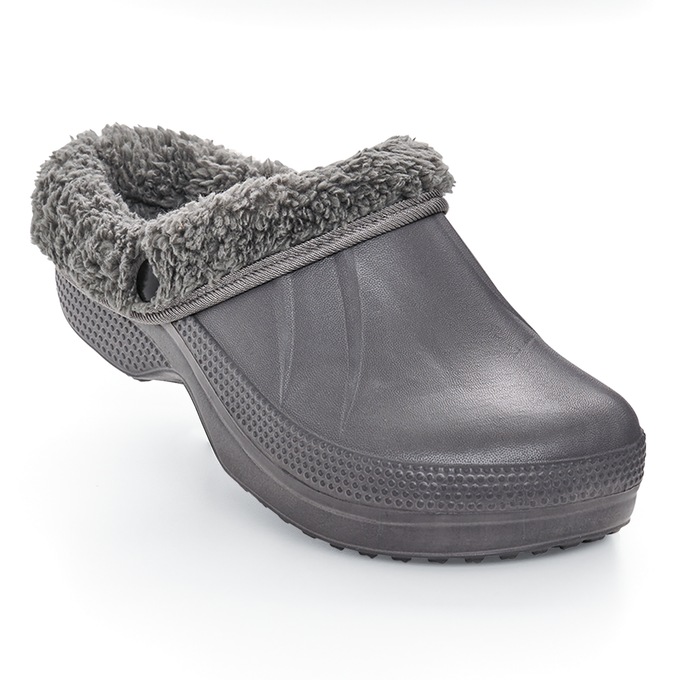 Women's Fleece-Lined Clog, , large