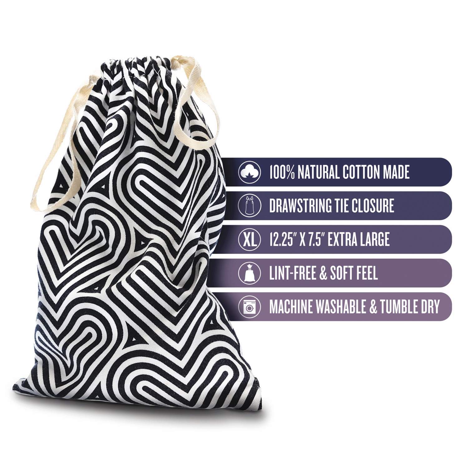 Cotton Toy Storage Bag Dr. Leonard's